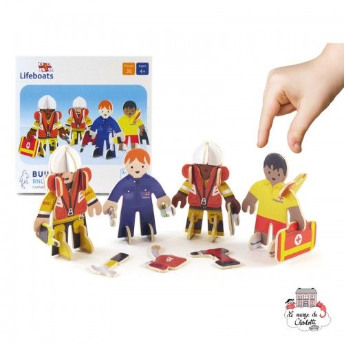 Playpress Set de personnages RNLI - PLP-S0005 - Playpress Toys - Figurines et accessoires - Le Nuage de Charlotte