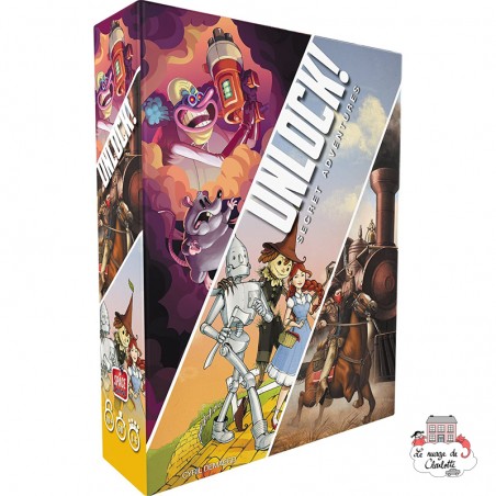 Unlock! - 3 - Secret Adventures - SPC-191121 - Space Cowboys - Board Games - Le Nuage de Charlotte