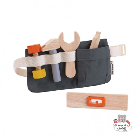 Ceinture porte outils - PLT-3485 - PlanToys - Construction et jardinage - Le Nuage de Charlotte