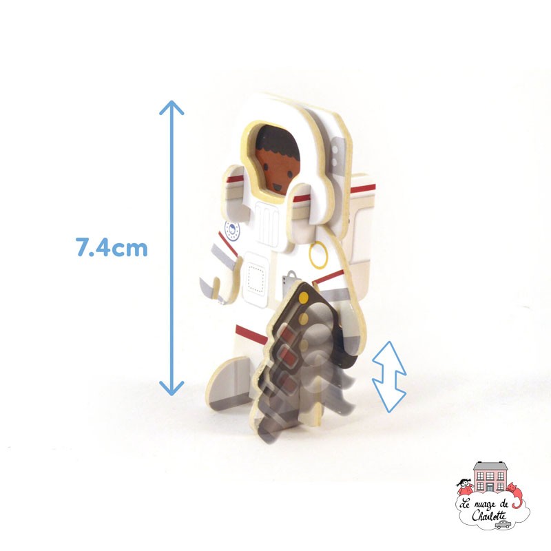 Playpress Set Astronautes & Robots - PLP-S0004 - Playpress Toys - Figurines et accessoires - Le Nuage de Charlotte