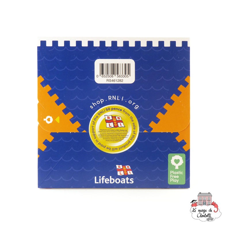 Playpress RNLI Set Canot de sauvetage - PLP-M0010 - Playpress Toys - Figurines et accessoires - Le Nuage de Charlotte