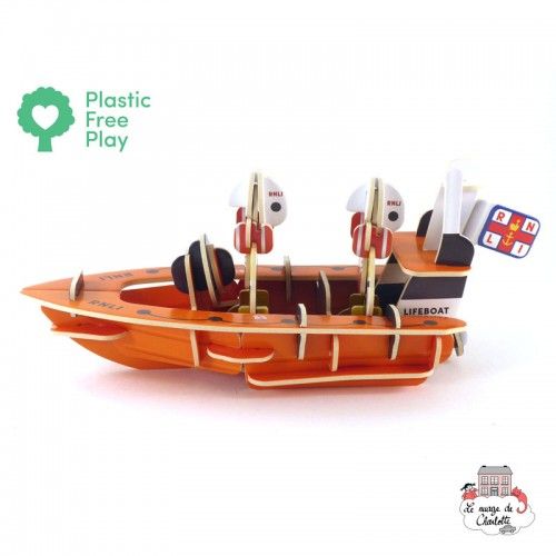 Playpress RNLI Lifeboat Eco Friendly Playset - PLP-M0010 - Playpress Toys - Figures and accessories - Le Nuage de Charlotte