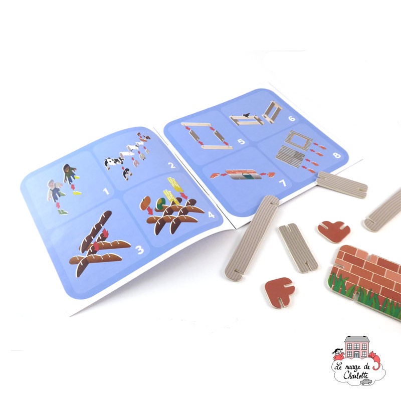 Farm Build and Play Set - PLP-L0001 - Playpress Toys - Figures and accessories - Le Nuage de Charlotte