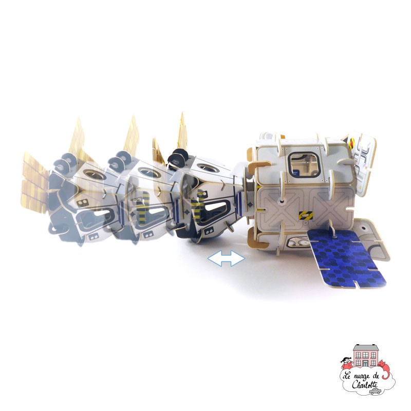 Space Station Eco Friendly Playset - PLP-XL0001 - Playpress Toys - Figures and accessories - Le Nuage de Charlotte