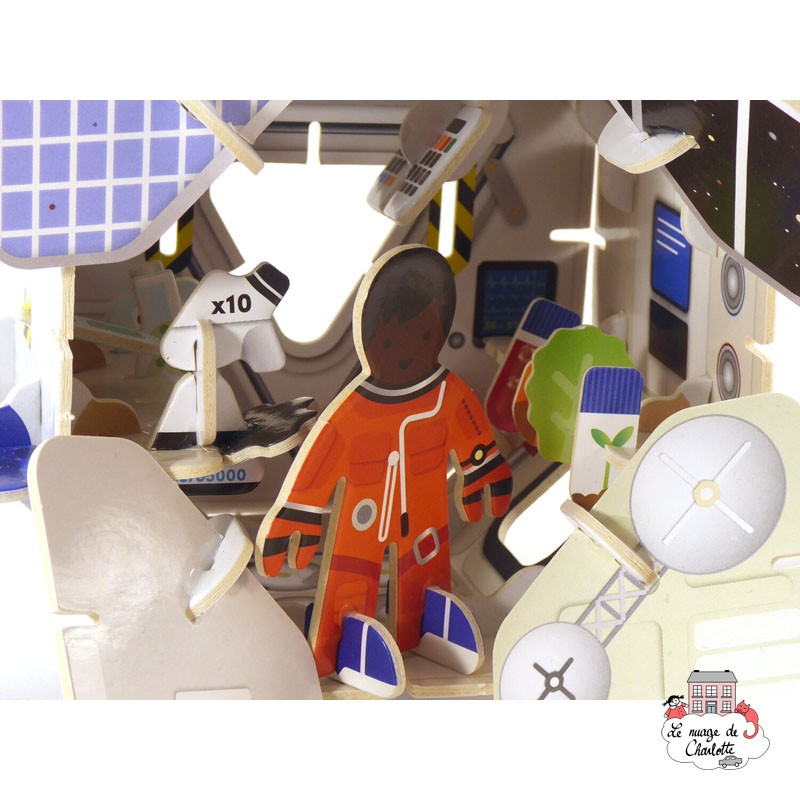 Space Station Eco Friendly Playset - PLP-XL0001 - Playpress Toys - Figures and accessories - Le Nuage de Charlotte