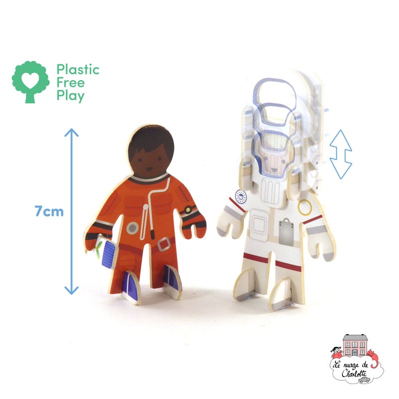 Space Station Eco Friendly Playset - PLP-XL0001 - Playpress Toys - Figures and accessories - Le Nuage de Charlotte