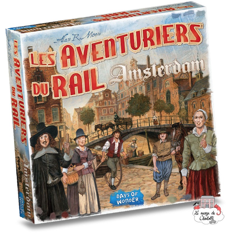 Aventuriers du Rail - Amsterdam 1650 - DOW-75198 - Days of Wonder - Board Games - Le Nuage de Charlotte