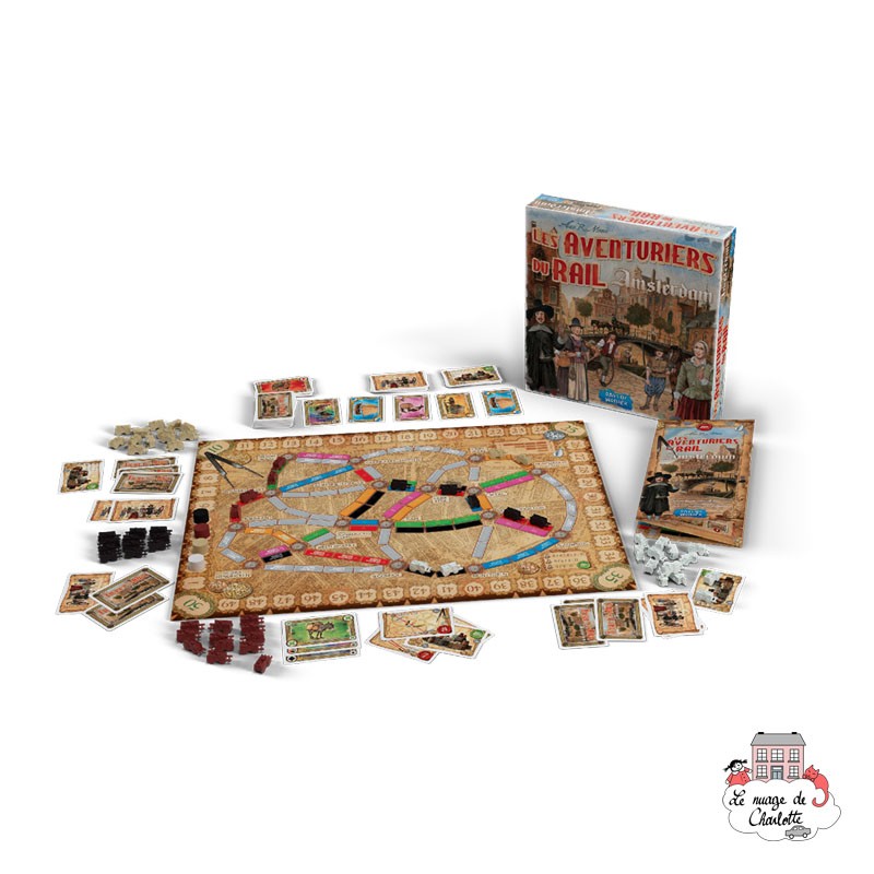 Aventuriers du Rail - Amsterdam 1650 - DOW-75198 - Days of Wonder - Board Games - Le Nuage de Charlotte