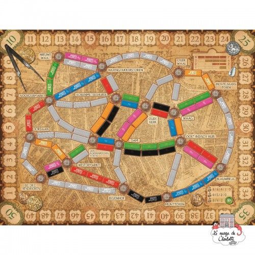 Aventuriers du Rail - Amsterdam 1650 - DOW-75198 - Days of Wonder - Board Games - Le Nuage de Charlotte