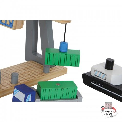 Container Terminal - SMF-8551 - Small Foot - Figures and accessories - Le Nuage de Charlotte