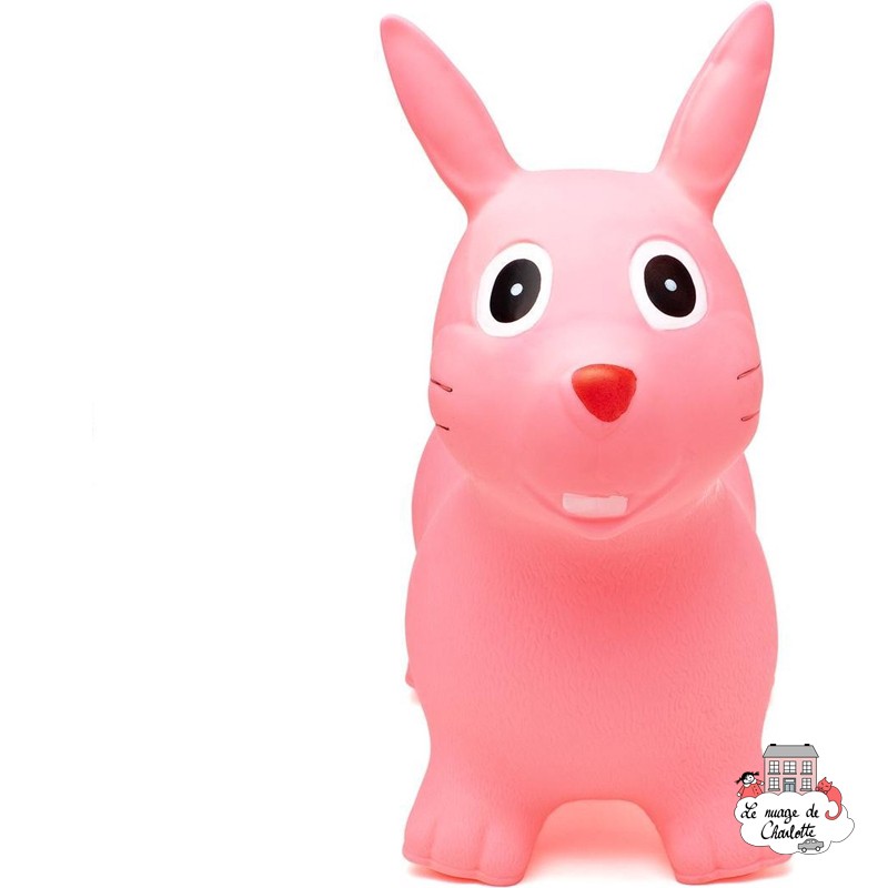 Hippy Skippy Lapin - rose - HSY-120023 - Hippy Skippy - Ballons sauteurs - Le Nuage de Charlotte