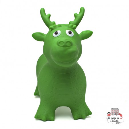 Hippy Skippy Dragon - green - HSY-120034 - Hippy Skippy - Hopper Balls - Le Nuage de Charlotte