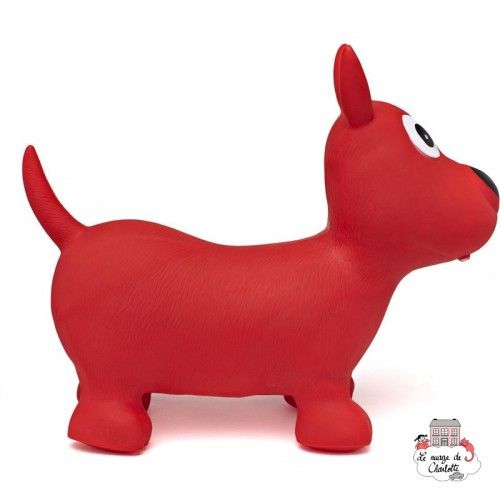 Hippy Skippy Chien - rouge - HSY-120062 - Hippy Skippy - Ballons sauteurs - Le Nuage de Charlotte