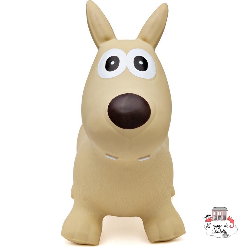 Hippy Skippy Chien - beige - HSY-120067 - Hippy Skippy - Ballons sauteurs - Le Nuage de Charlotte