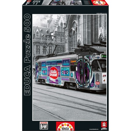 Ghent's Tram, Belgium - EDU-16358 - Educa Borras - 100 pieces - Le Nuage de Charlotte