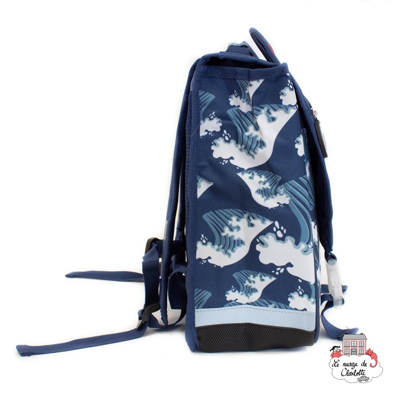 School bag 35CM Hippipos the hippo - DEG-30517 - Les Déglingos - Backpacks - Le Nuage de Charlotte