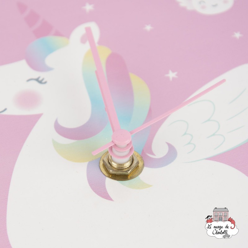 Rainbow Unicorn Wall Clock - S&B-JANE231 - Sass & Belle - Clocks & Alarm Clocks - Le Nuage de Charlotte