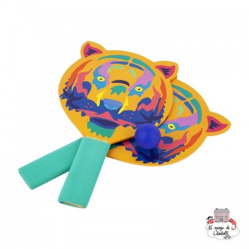 KIDS BEACH BATS | TIGER - SUL-S0WBATTI - SunnyLIFE - Skills and Outdoor Games - Le Nuage de Charlotte