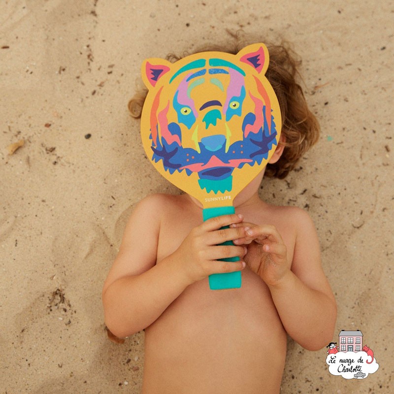 KIDS BEACH BATS | TIGER - SUL-S0WBATTI - SunnyLIFE - Skills and Outdoor Games - Le Nuage de Charlotte