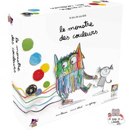 Monstre des Couleurs - PPB-191210 - Purple Brain - Board Games - Le Nuage de Charlotte