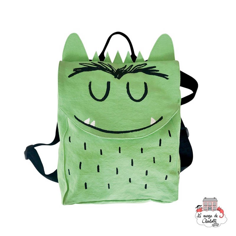 The Colour Monster - Green backpack - TCM-MG19W101 - The Colour Monster - Backpacks - Le Nuage de Charlotte