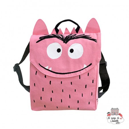 The Colour Monster - Pink backpack - TCM-MP19W102 - The Colour Monster - Backpacks - Le Nuage de Charlotte