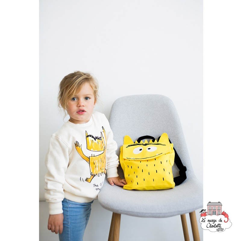 The Colour Monster - Yellow backpack - TCM-MY19W103 - The Colour Monster - Backpacks - Le Nuage de Charlotte