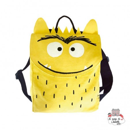 The Colour Monster - Yellow backpack - TCM-MY19W103 - The Colour Monster - Backpacks - Le Nuage de Charlotte