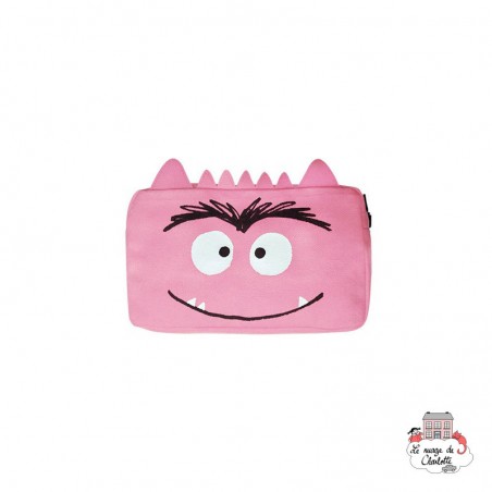 The Colour Monster - Pink Pencil Case - TCM-EP19W502 - The Colour Monster - Pencil Cases - Le Nuage de Charlotte