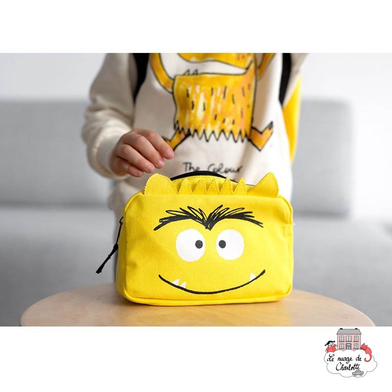 The Colour Monster - Yellow Pencil Case - TCM-EY19W503 - The Colour Monster - Pencil Cases - Le Nuage de Charlotte