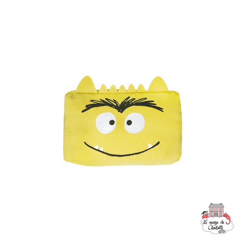 Trousse Le Monstre des Couleurs - Jaune - TCM-EY19W503 - The Colour Monster - Trousses à Crayons - Le Nuage de Charlotte