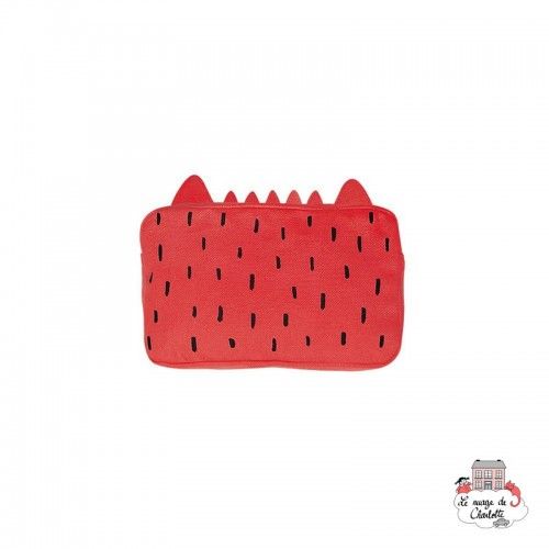 The Colour Monster - Red Pencil Case - TCM-ER19W505 - The Colour Monster - Pencil Cases - Le Nuage de Charlotte