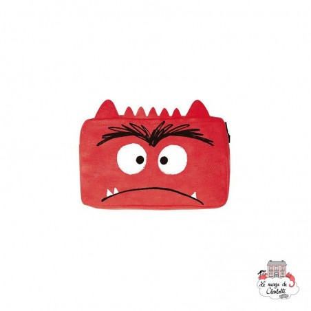 Bad Monster Pencil Case(Red)