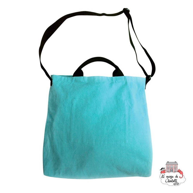 Sac Le Monstre des Couleurs - Turquoise - TCM-ST19W302 - The Colour Monster - Sac à bandoulière - Le Nuage de Charlotte