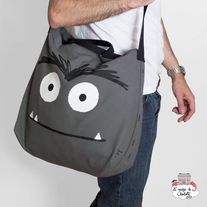 The Colour Monster - Grey bag - TCM-SG19W303 - The Colour Monster - Shoulder bag - Le Nuage de Charlotte