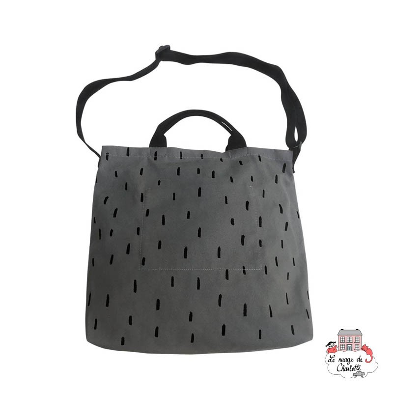 The Colour Monster - Grey bag - TCM-SG19W303 - The Colour Monster - Shoulder bag - Le Nuage de Charlotte