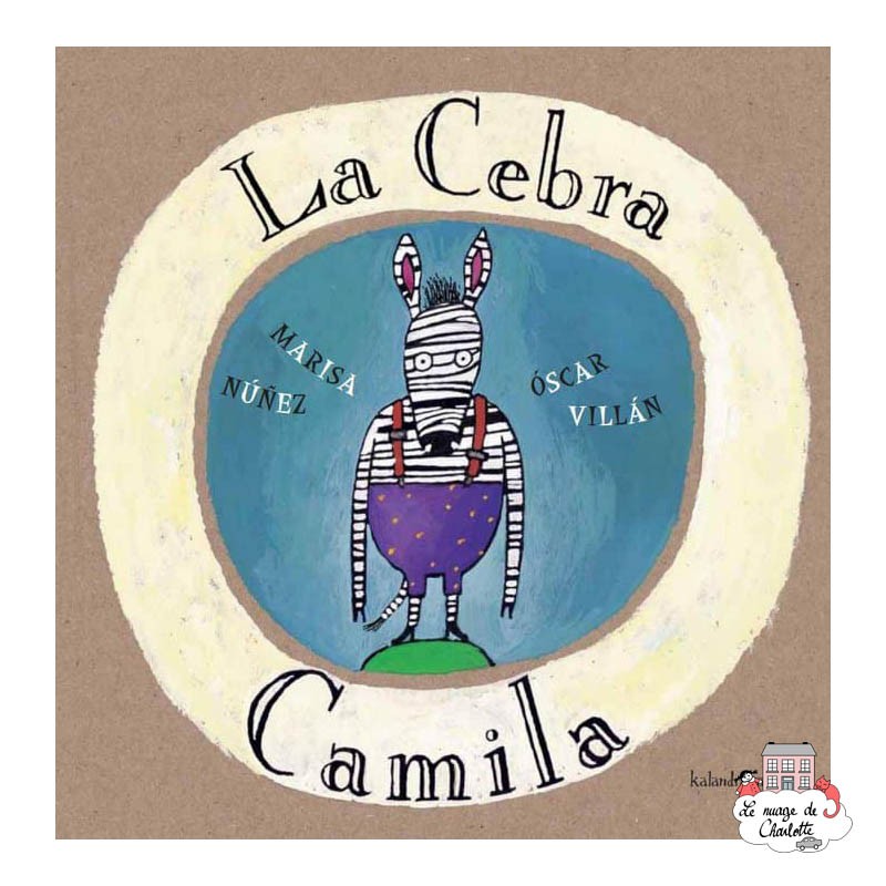 The Camila Zebra backpack - TCM-ZMR20W108 - La Cebra Camila - Backpacks - Le Nuage de Charlotte