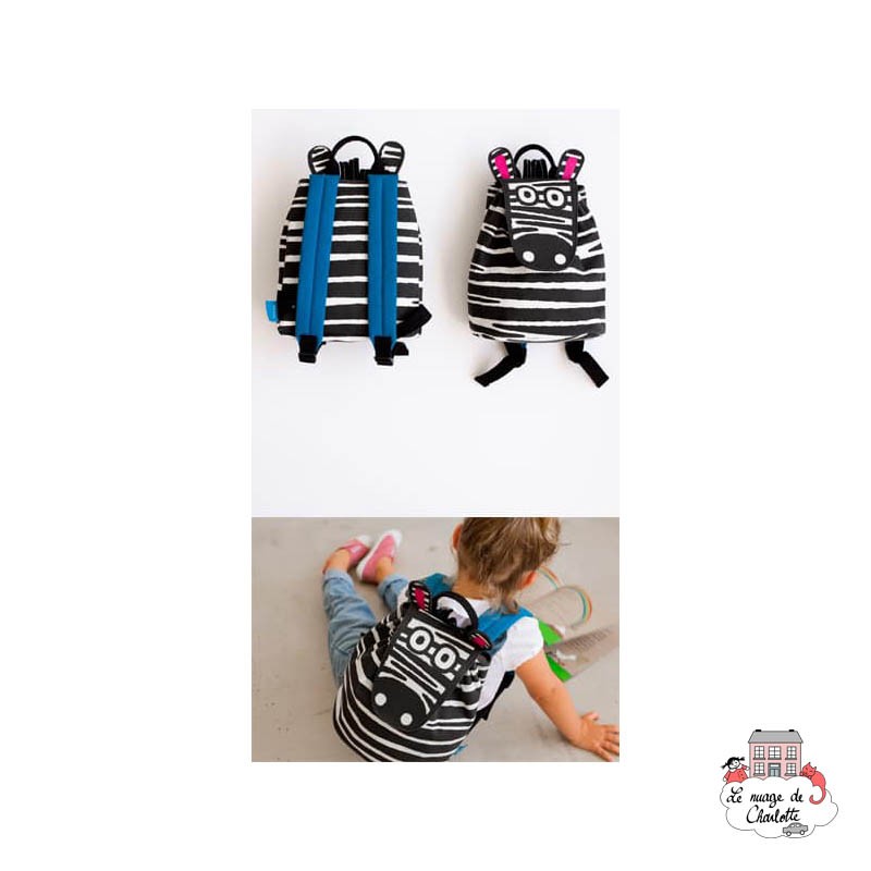 The Camila Zebra backpack - TCM-ZMR20W108 - La Cebra Camila - Backpacks - Le Nuage de Charlotte