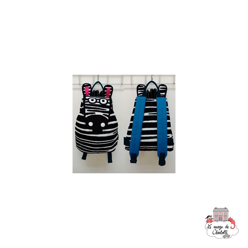 The Camila Zebra backpack - TCM-ZMR20W108 - La Cebra Camila - Backpacks - Le Nuage de Charlotte