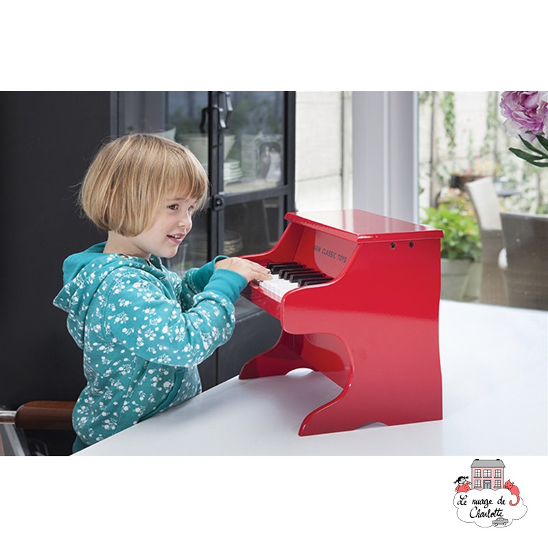 Piano rouge - 18 touches - NCT-10155 - New Classic Toys - Musique - Le Nuage de Charlotte