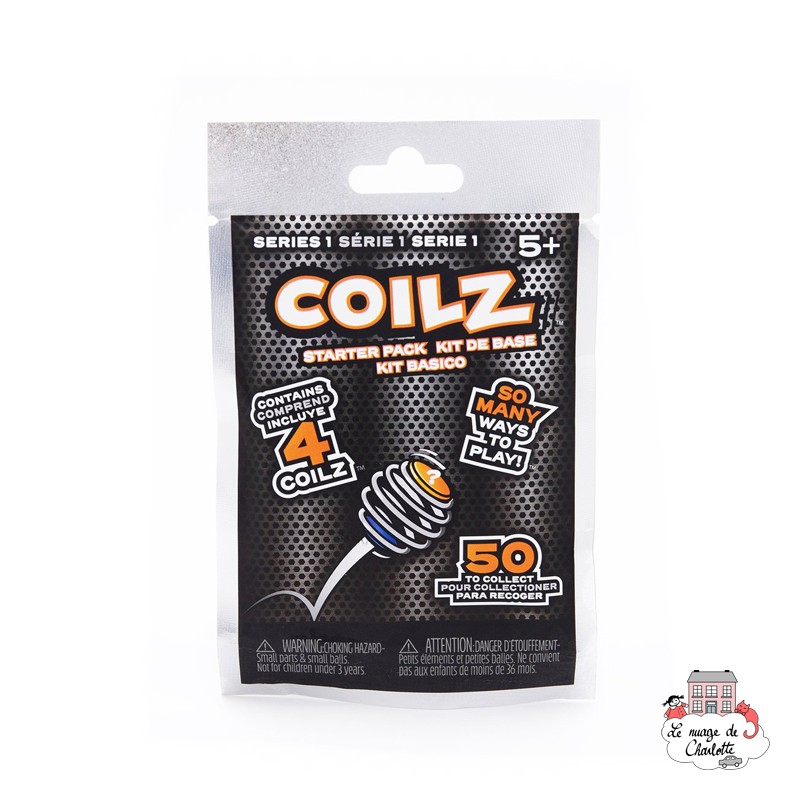 Coilz Starter Pack - 4-Piece Blind Pack - RPL-890400104 - Relevant Play - Other Skill Games - Le Nuage de Charlotte