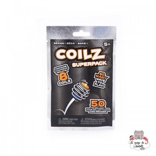 Coilz Super Pack - 8-Piece Blind Pack - RPL-890400110 - Relevant Play - Other Skill Games - Le Nuage de Charlotte