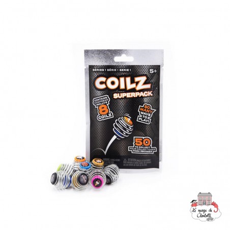 Coilz Super Pack - Pack aléatoire de 8 pièces - RPL-890400110 - Relevant Play - Autres Jeux d'Adresse - Le Nuage de Charlotte