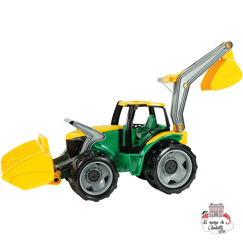 GIGA Trucks Tractor / Loader + Excavator - LEN-02080 - Lena - Cars, Trucks, etc. - Le Nuage de Charlotte