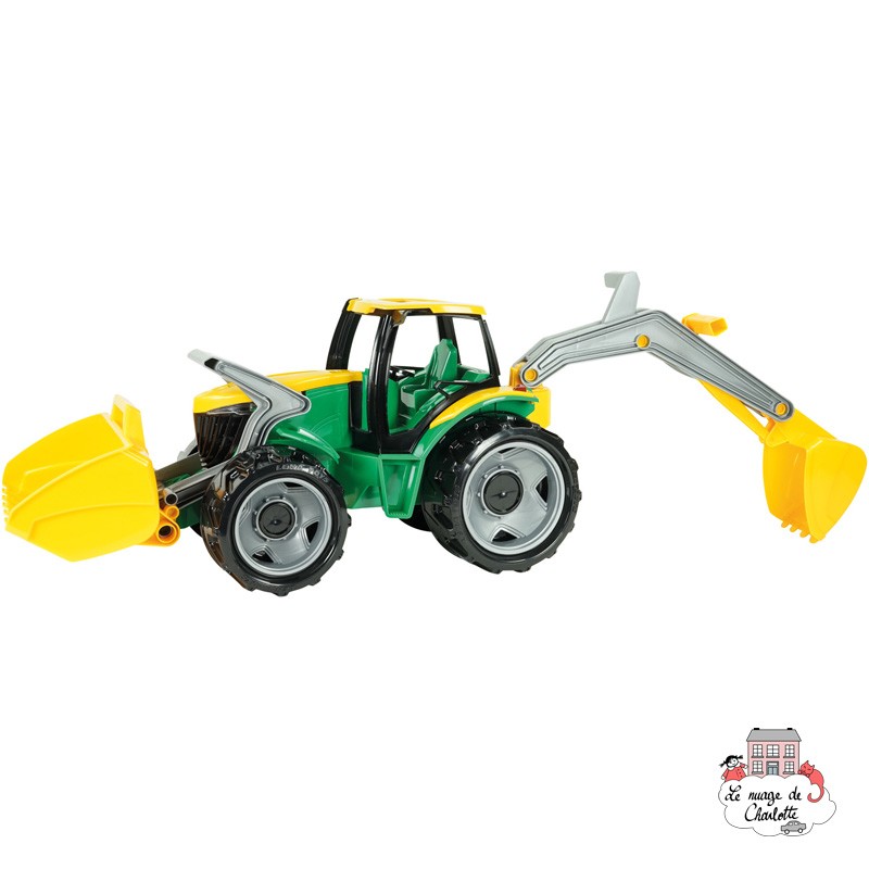 GIGA Trucks Tractor / Loader + Excavator - LEN-02080 - Lena - Cars, Trucks, etc. - Le Nuage de Charlotte