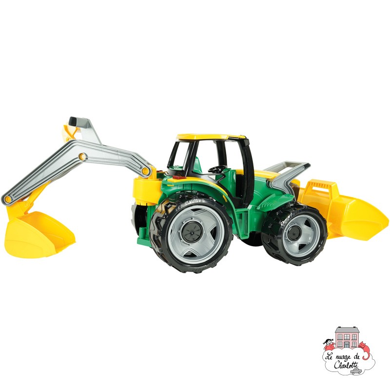 GIGA Trucks Tractor / Loader + Excavator - LEN-02080 - Lena - Cars, Trucks, etc. - Le Nuage de Charlotte