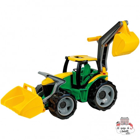 GIGA Trucks Tracteur / Chargeur + Excavatrice - LEN-02080 - Lena - Voitures, camions, etc. - Le Nuage de Charlotte