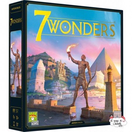 7 Wonders Nouvelle Édition - REP-6292137 - Repos Production - Jeux de société - Le Nuage de Charlotte