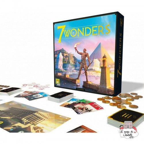 7 Wonders Nouvelle Édition - REP-6292137 - Repos Production - Jeux de société - Le Nuage de Charlotte