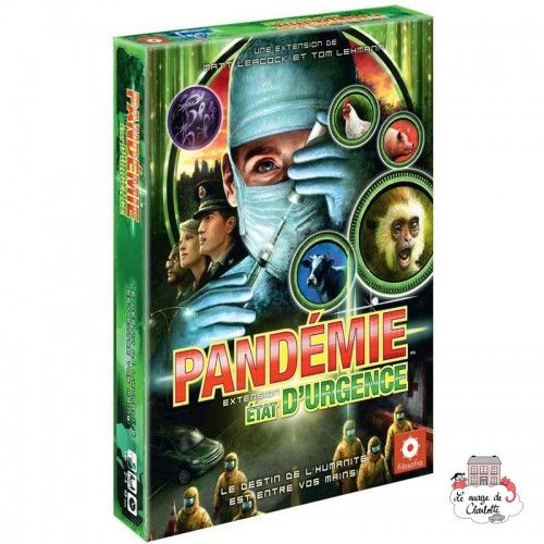 Pandemic - Ext. État d'Urgence - ZMA-70250 - Z-Man - Jeux de société - Le Nuage de Charlotte